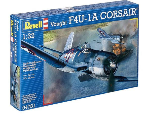Maquette Revell Vought F4U-1A Corsair 1/32 - Kit Avion Détaillé, Niveau 4 (64781) - 12