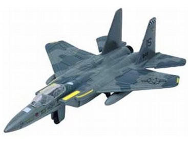 Motor Max Sky Wings Modern F15 Eagle Diecast Aircraft Model