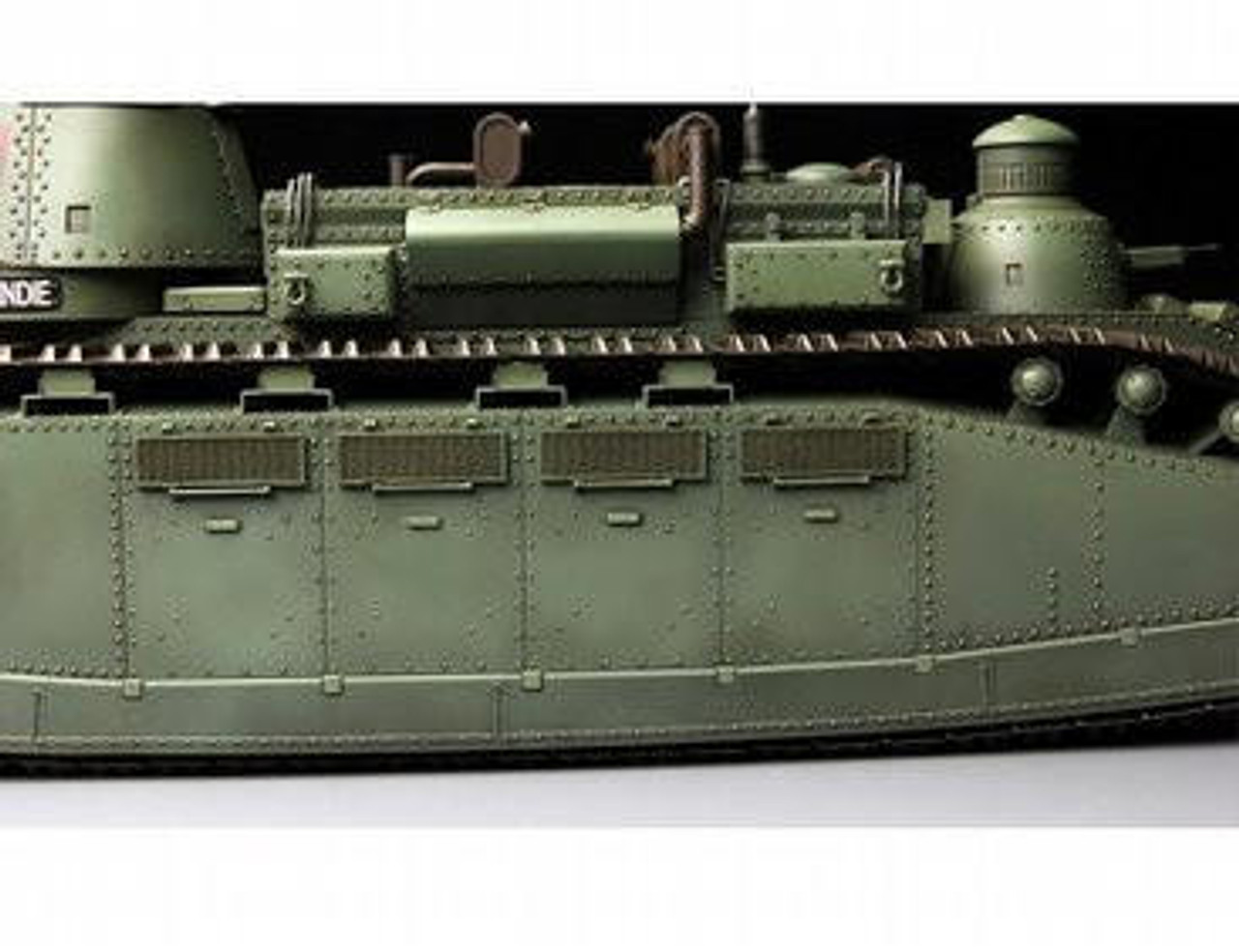 1202pcs 1/35 Char 2C French Heavy Tank