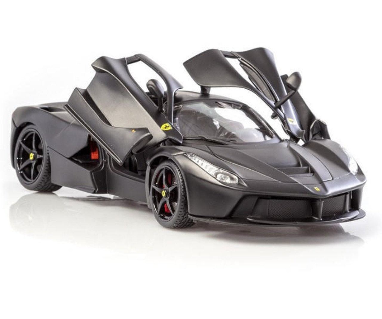 Burago 1/18 LaFerrari Black Diecast Model - Wonderland