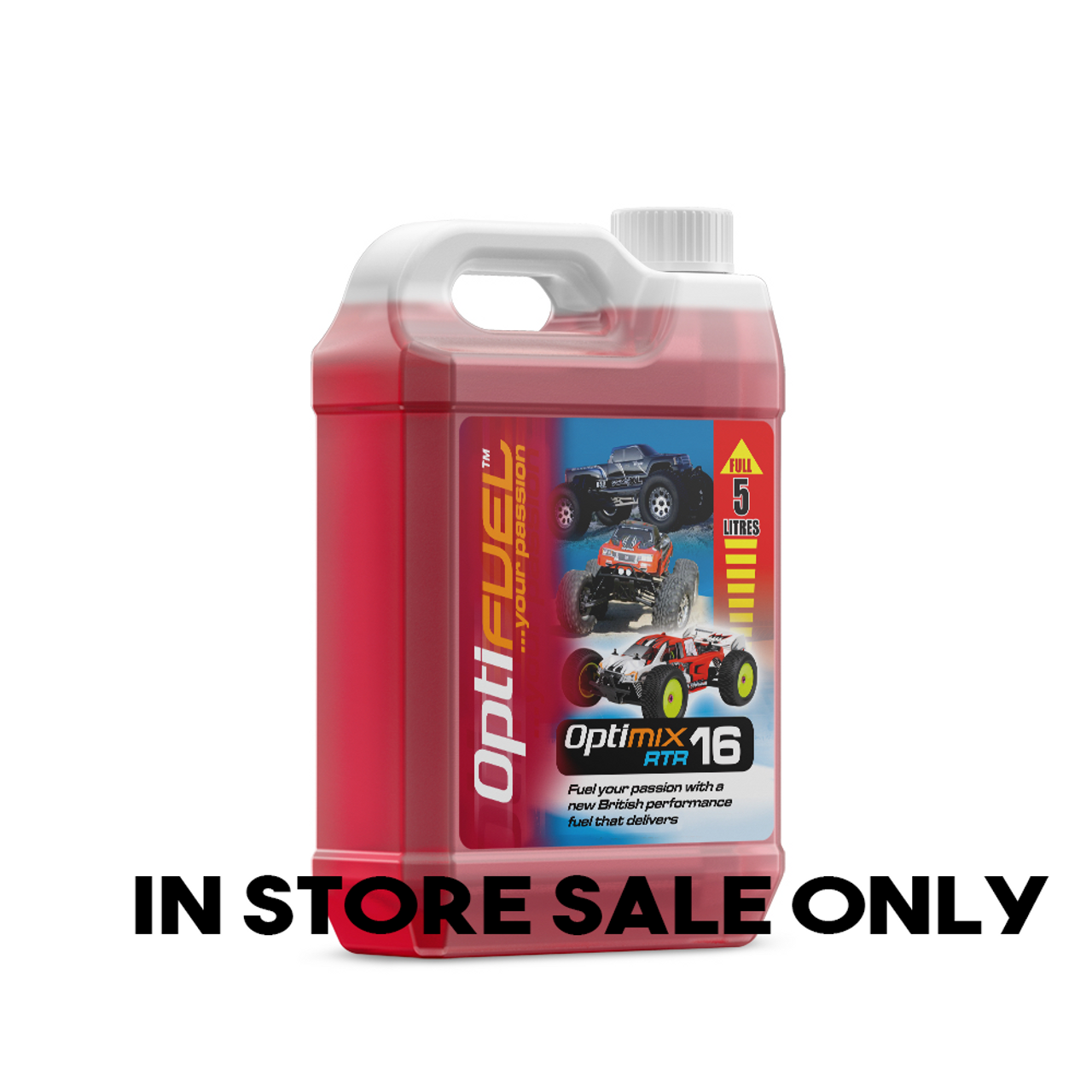 Optimix RTR 16% Nitro RC Car Fuel 1 Gallon