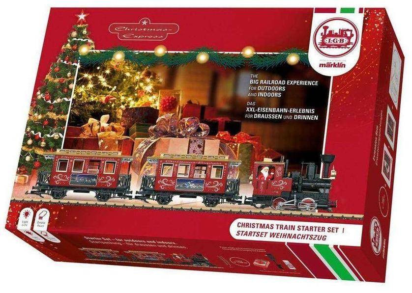 LGB 鉄道模型 クリスマス・トレイン スターターセット LGB Christmas Passenger Model Railway Train Set - Wonderland