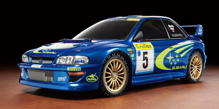 Tamiya RC Subaru Impreza Monte Carlo 99 TT-02 Model Kit