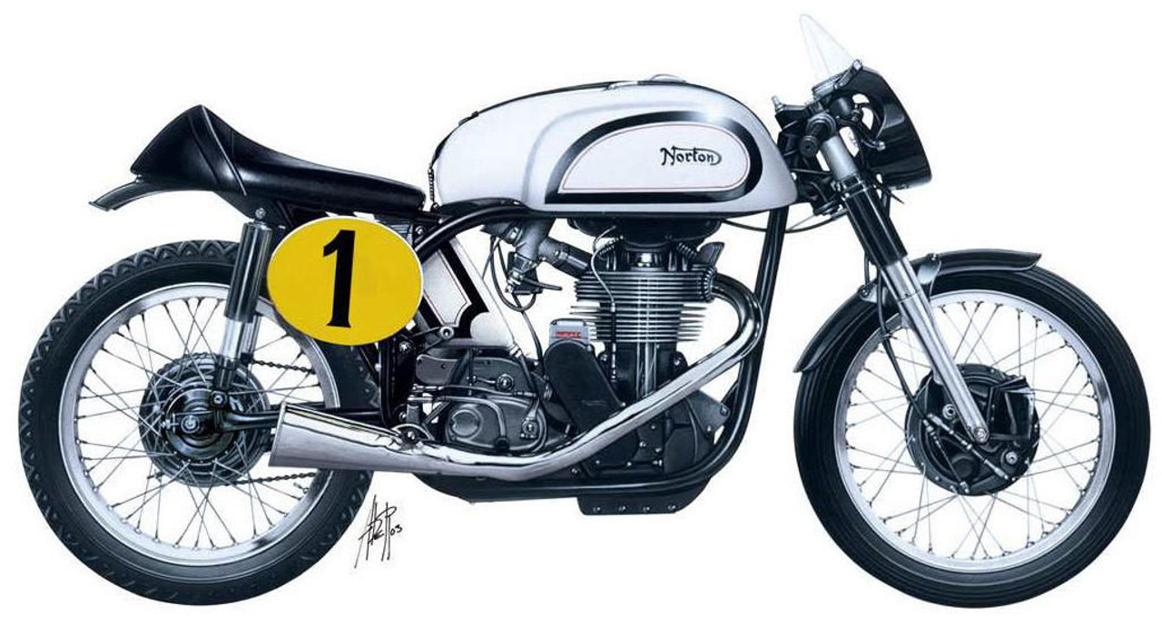 Italeri 1/9 Norton Manx 500cc 1951