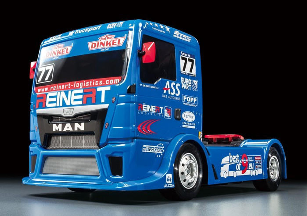 Tamiya RC 1/14 Team Reinert MAN TGS Race Truck TT-01E Model Kit