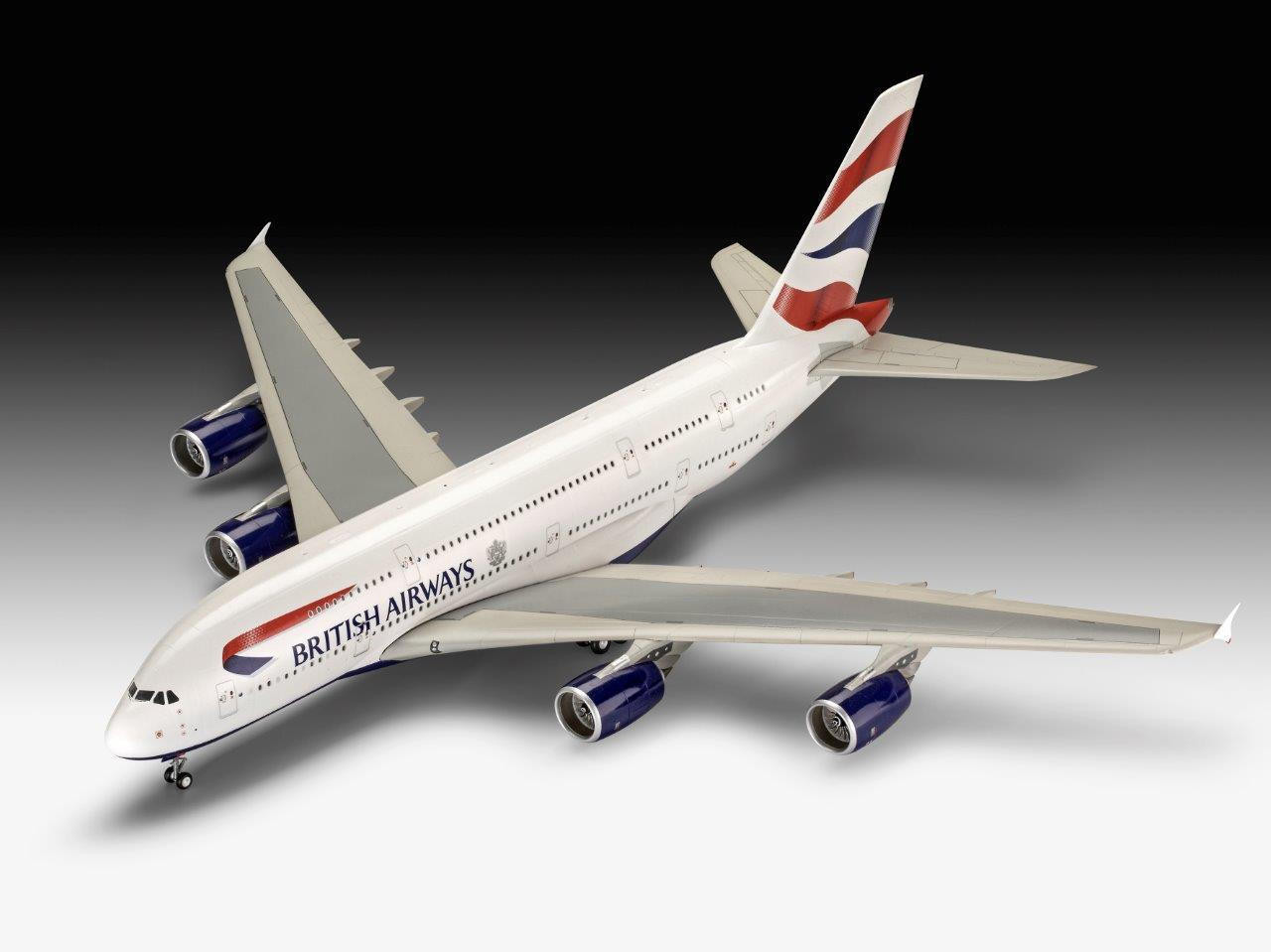 Revell 1/144 Airbus A380-800 British Airways - Wonderland Models