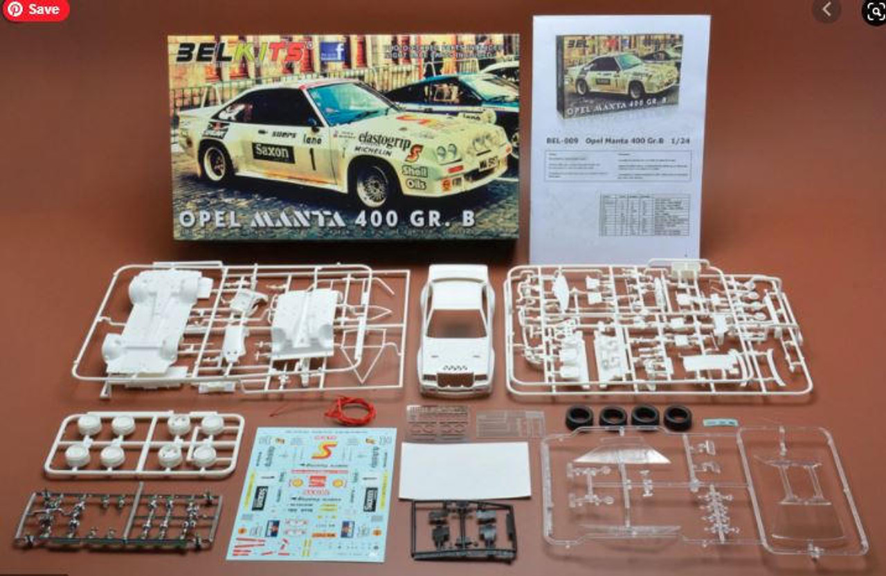 Belkits 1/24 Opel Manta 400 GR.B Jimmy Mcrae