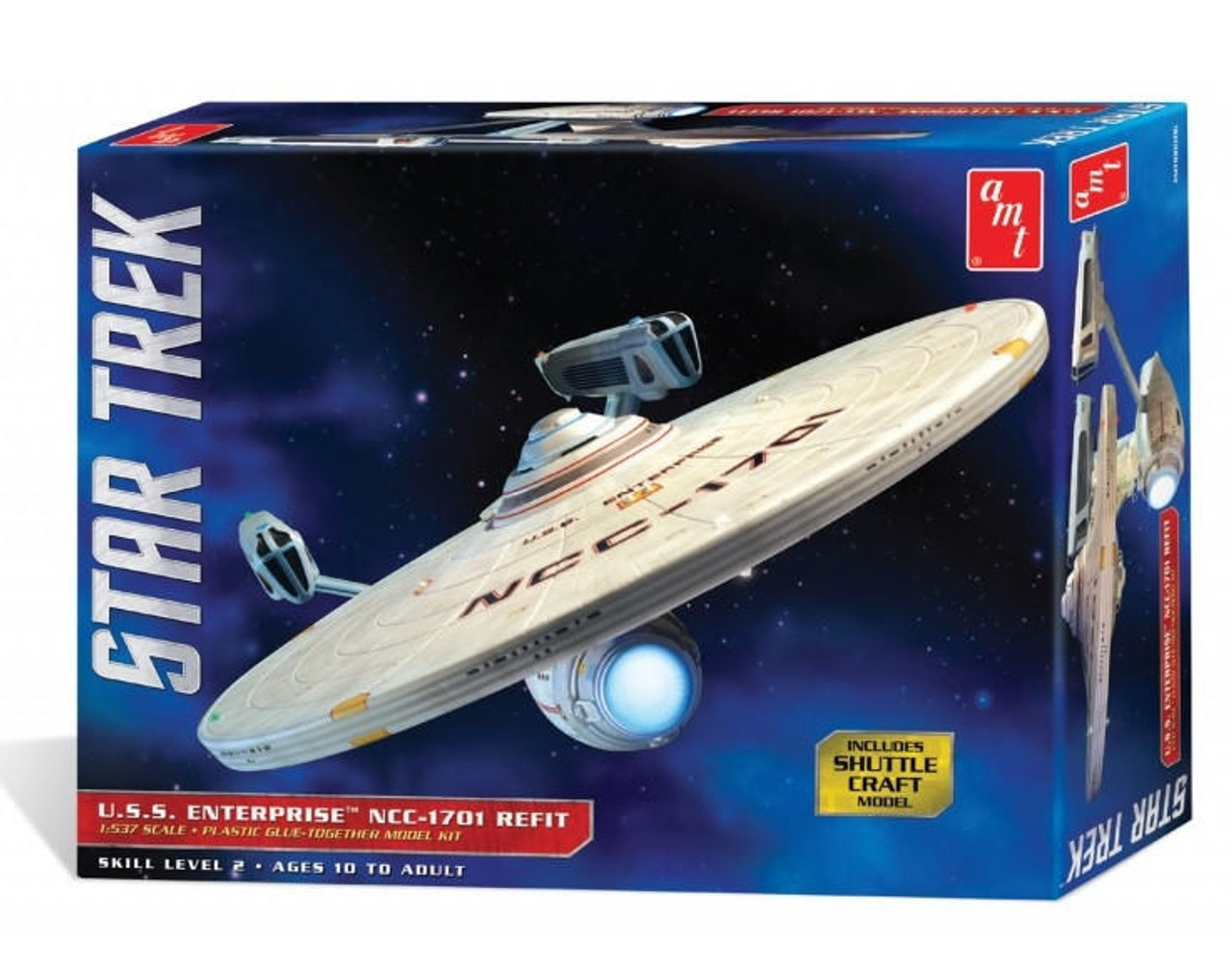 AMT Models 1/537 Star Trek USS Enterprise Refit Model Kit Wonderland
