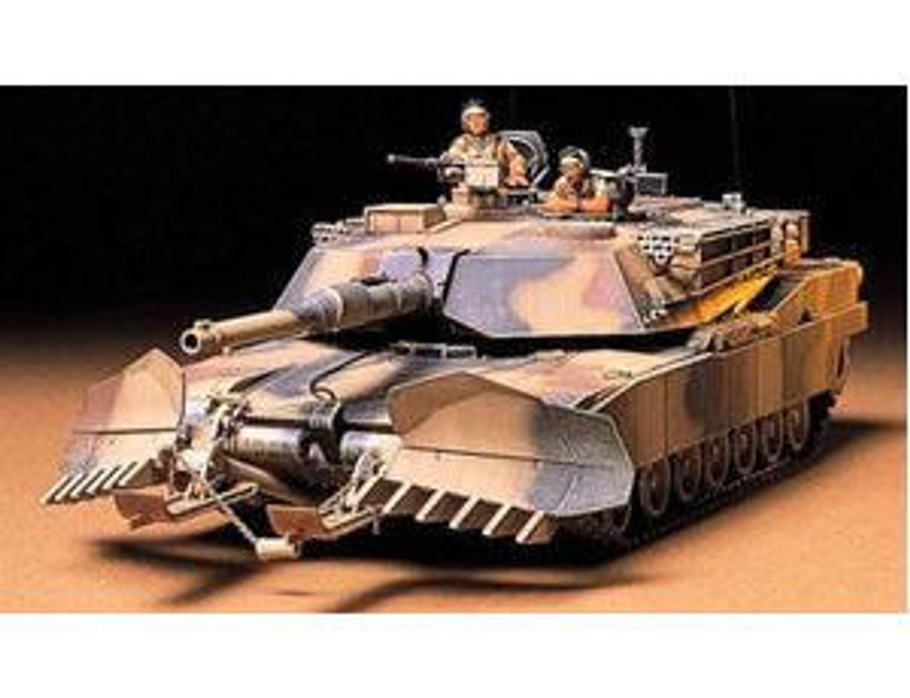 タミヤ 1/35 M1A1 エイブラムス マインプラウ タミヤ 1/35 ミリタリーミニチュアシリーズ アメリカ M1A1