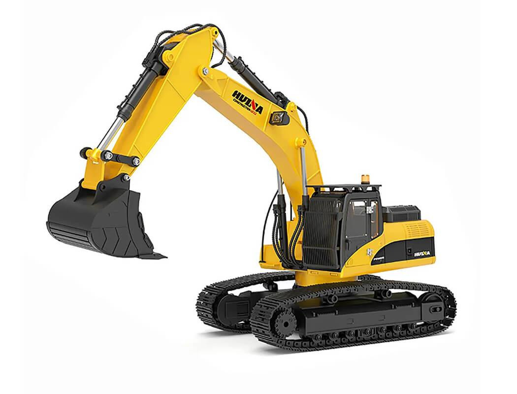 HuiNa RC 1/14 2.4G Full Alloy 23CH Excavator RTR Version 5.0