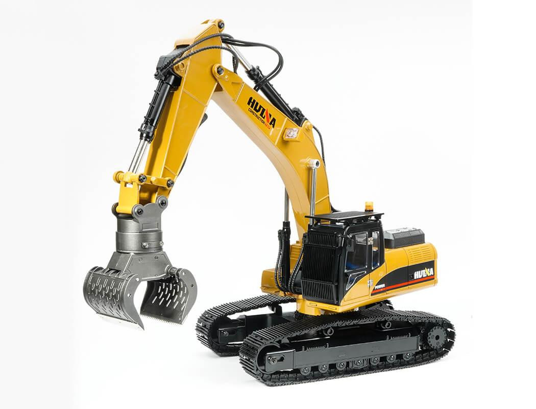 HuiNa RC 1/14 2.4G Full Alloy 23CH Excavator RTR Version 5.0