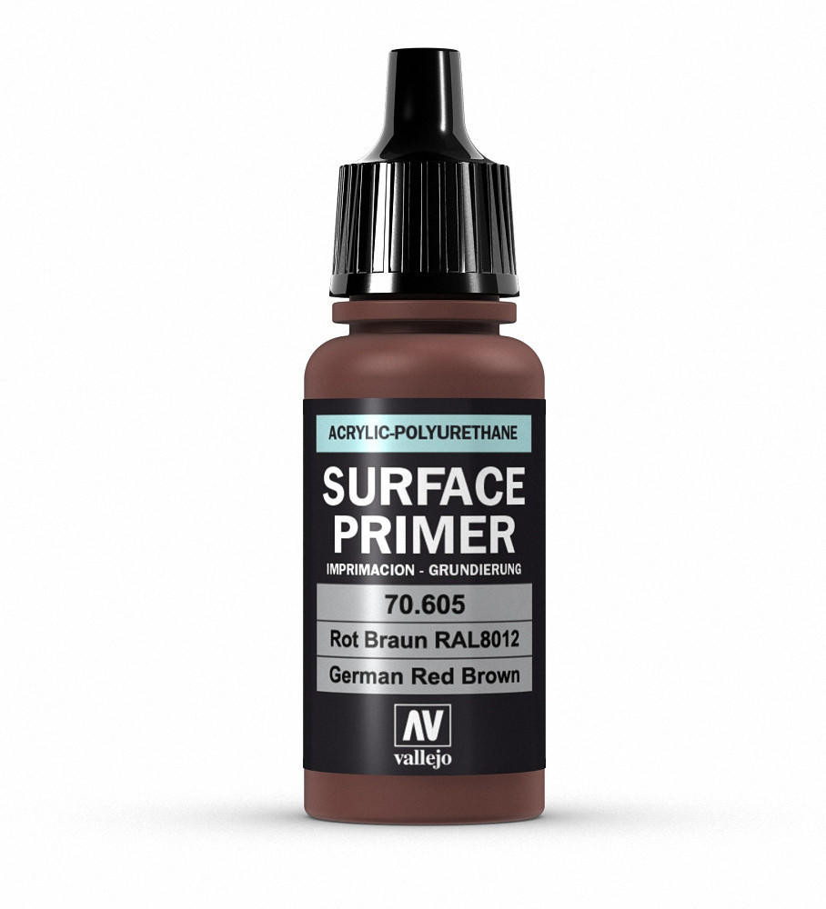 Vallejo Model Air Farbe Rotbraun – 17 Ml, Airbrush-ready, Für Modellbau & Miniaturen