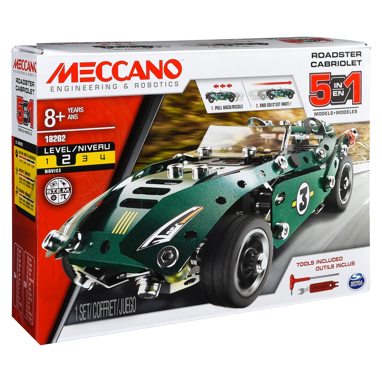 Meccano - Buggy tout-terrain - 15 modèles