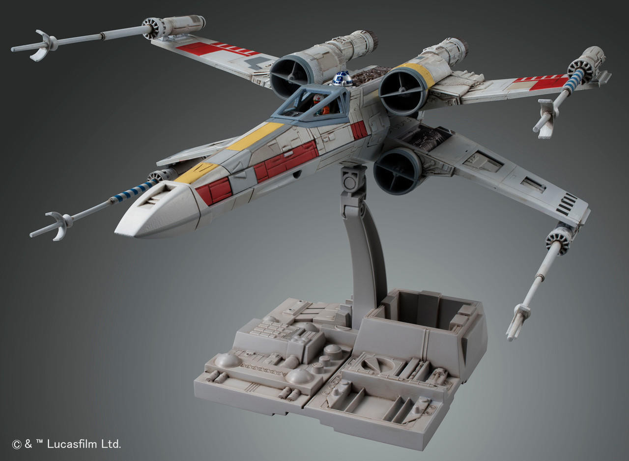 Revell 1/72 Ban-Dai X-Wing Starfighter Model Kit - Wonderland