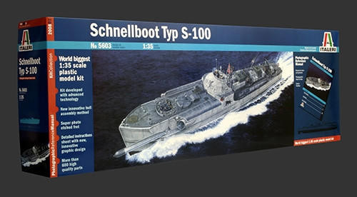 Italeri 1/35 Schnellboot S-100 - Wonderland Models | IT5603 | £189.99