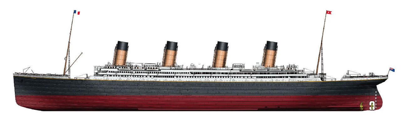 Trumpeter 1/200 RMS Titanic with Lighting Set - Wonderland Models | TM03719  | £