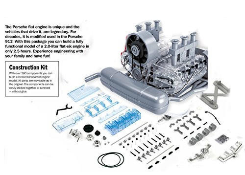 Porsche - Haynes Porsche Boxer Engine 911 組立済 Haynes Porsche Flat Six Boxer Engine Kit - Wonderland Models
