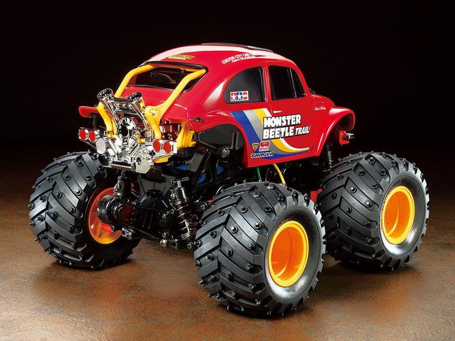 TAMIYA MONSTER BEETLE 1/14 ラジコンカー Tamiya 1:14 scale quick drive Monster Beetle radio controlled car