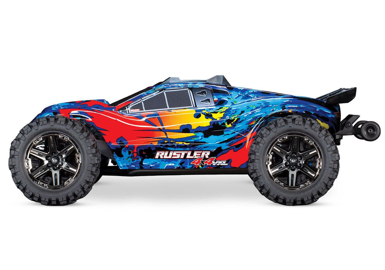 Traxxas 1/10 RC Rustler 4x4 VXL 2.4GHz Brushless - Wonderland