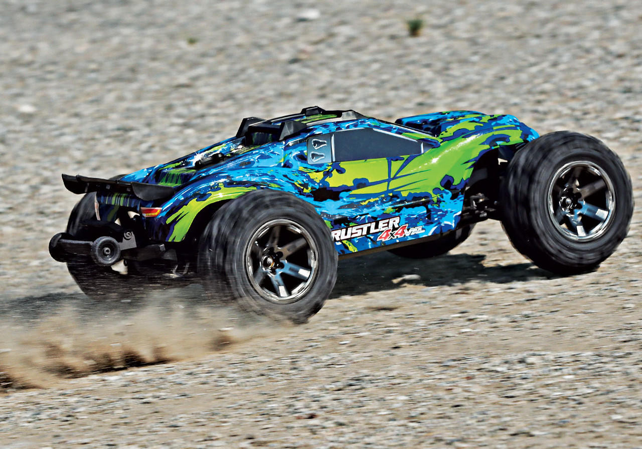 Traxxas 1/10 RC Rustler 4x4 VXL 2.4GHz Brushless - Wonderland