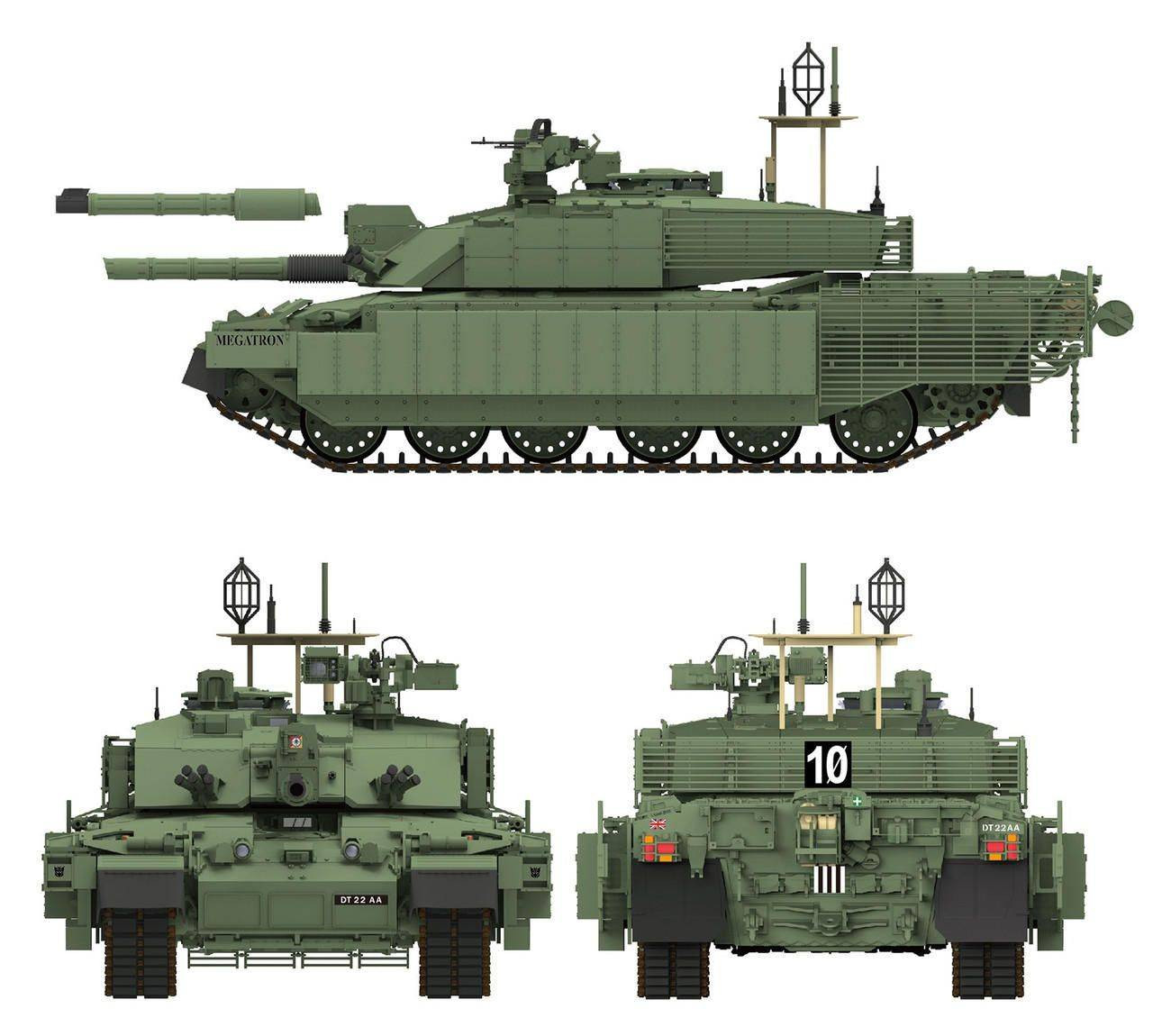 Rye Field Models 1/35 Challenger 2 TES MBT - Wonderland Models