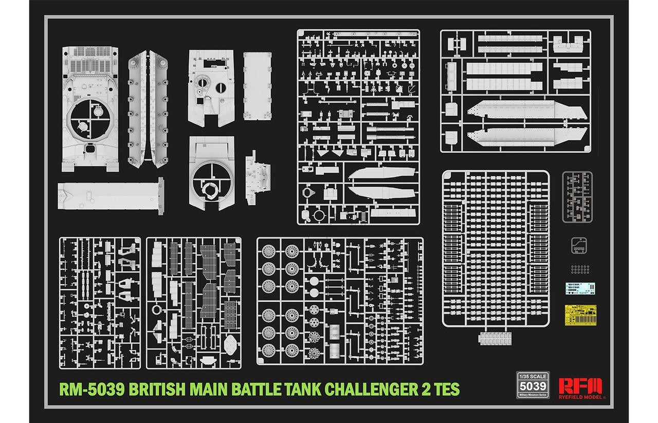 Rye Field Models 1/35 Challenger 2 TES MBT - Wonderland