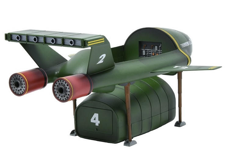 Adventures In Plastic 1/350 Thunderbird 2 with Thunderbird 4 Model