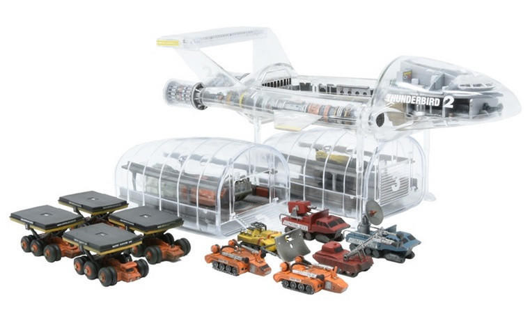 Adventures In Plastic 1/350 Transparent Thunderbird 2 Model Kit