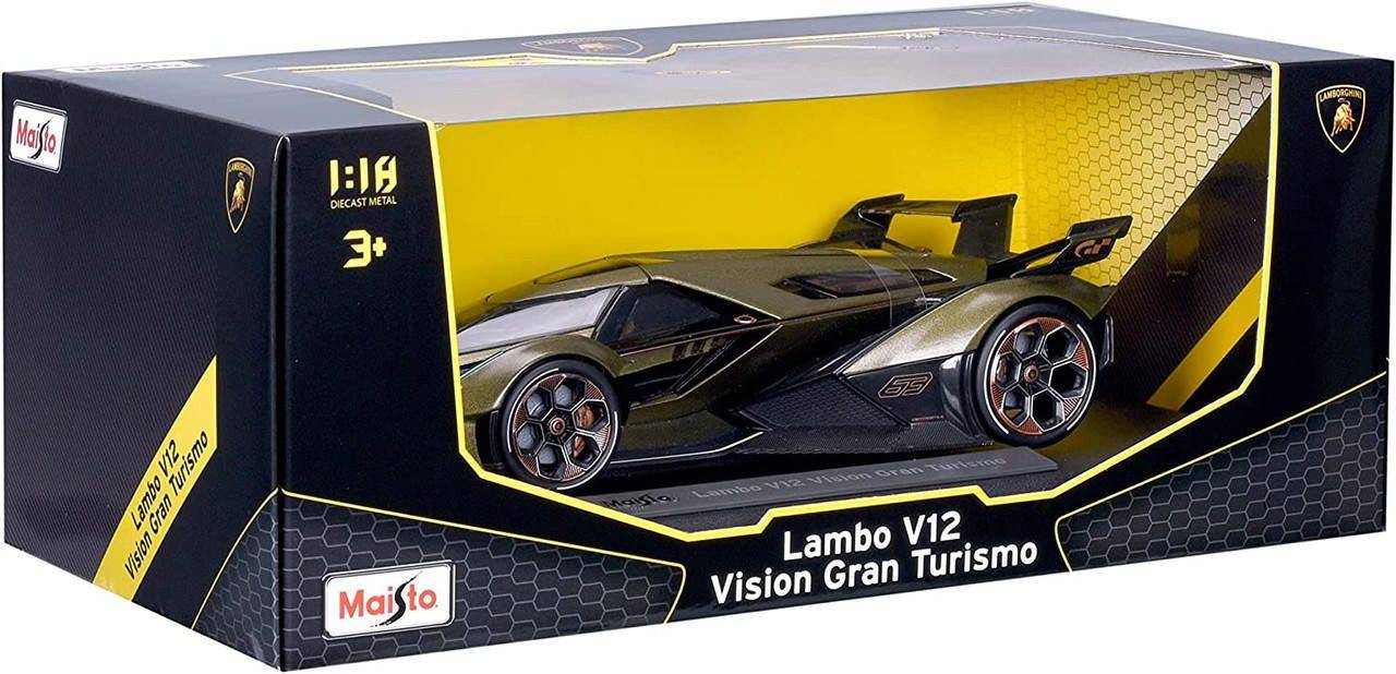 Maisto 1/18 Lamborghini V12 Vision GT Diecast Model - Wonderland