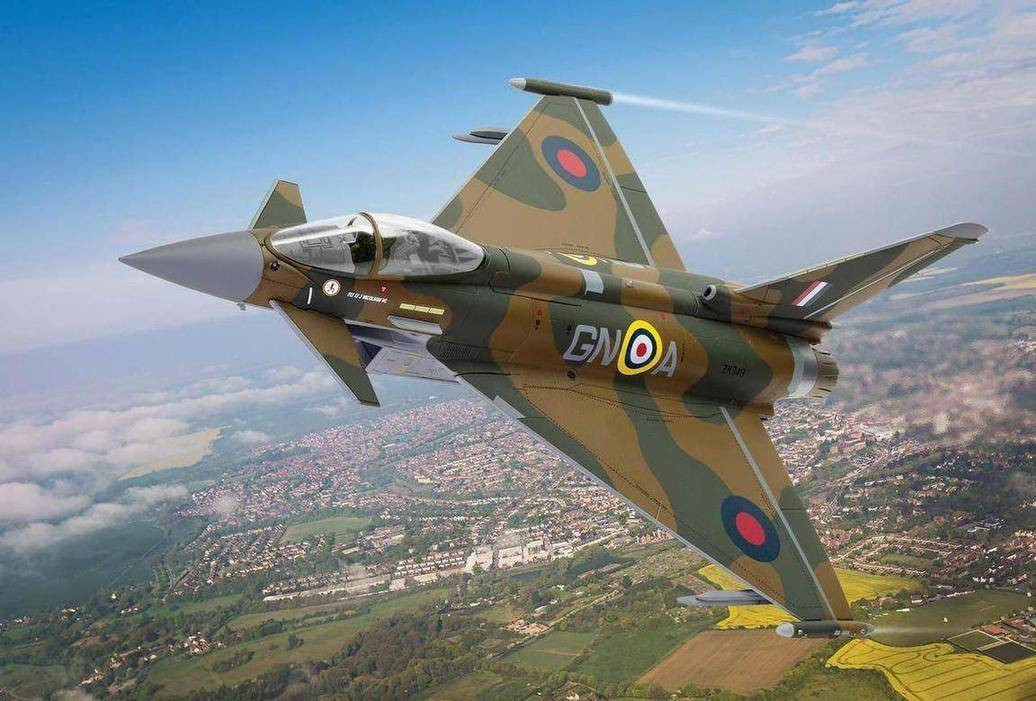 Corgi 1/48 Eurofighter Typhoon FGR4 Diecast Model - Wonderland