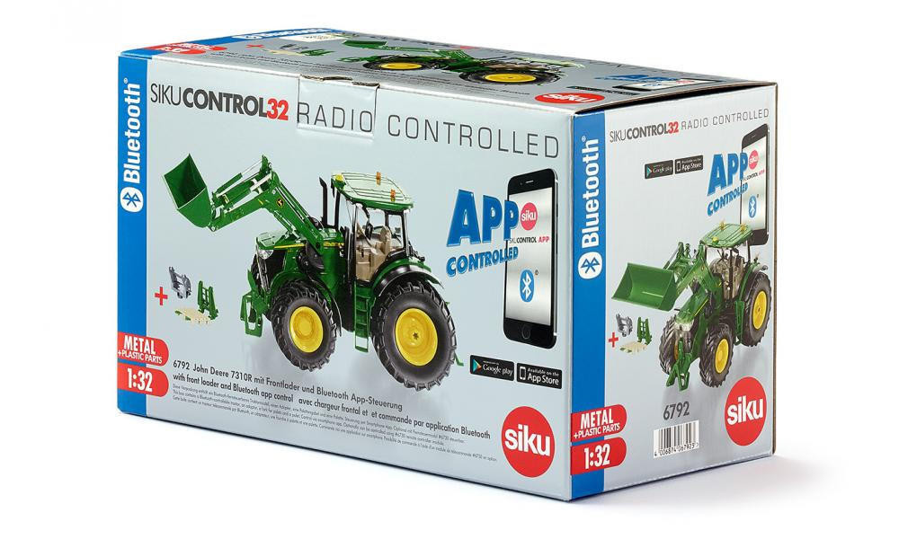 Siku RC 1/32 John Deere 7310R with Front Loader and Bluetooth App