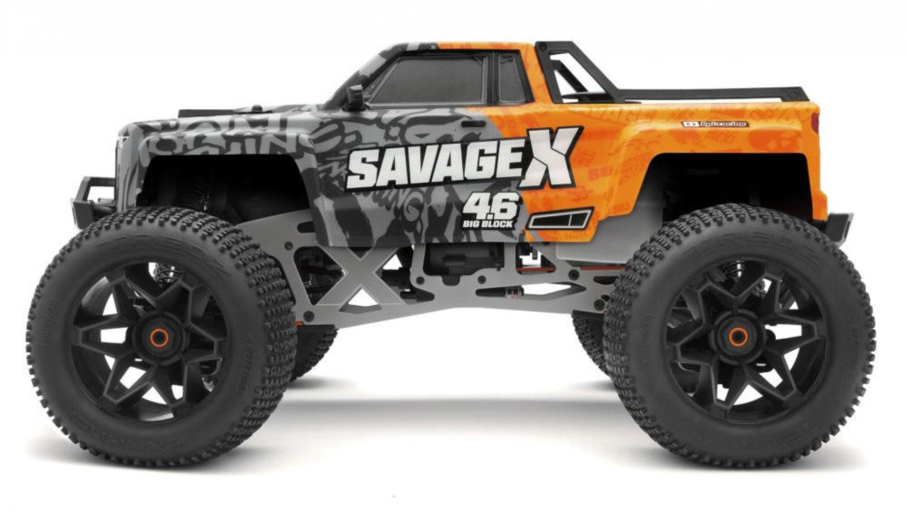 HPI Racing 1/8 Savage X RC 4.6 Nitro RTR 2.4GHz Radio Control Monster Truck