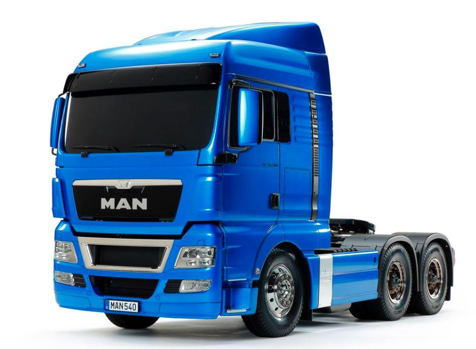 Tamiya RC 1/14 MAN TGX 26.540 6x4 XLX Light Metallic Blue Model