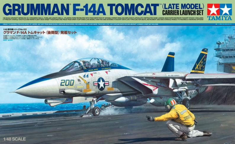 Tamiya 1/48 Grumman F-14A Tomcat Launch Diorama - Wonderland