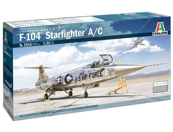 航空機・ヘリコプター ITALERI F-104 Starfighter A/C 1:32 Italeri 1/32 Lockheed F-104 Starfighter A/C - Wonderland Models