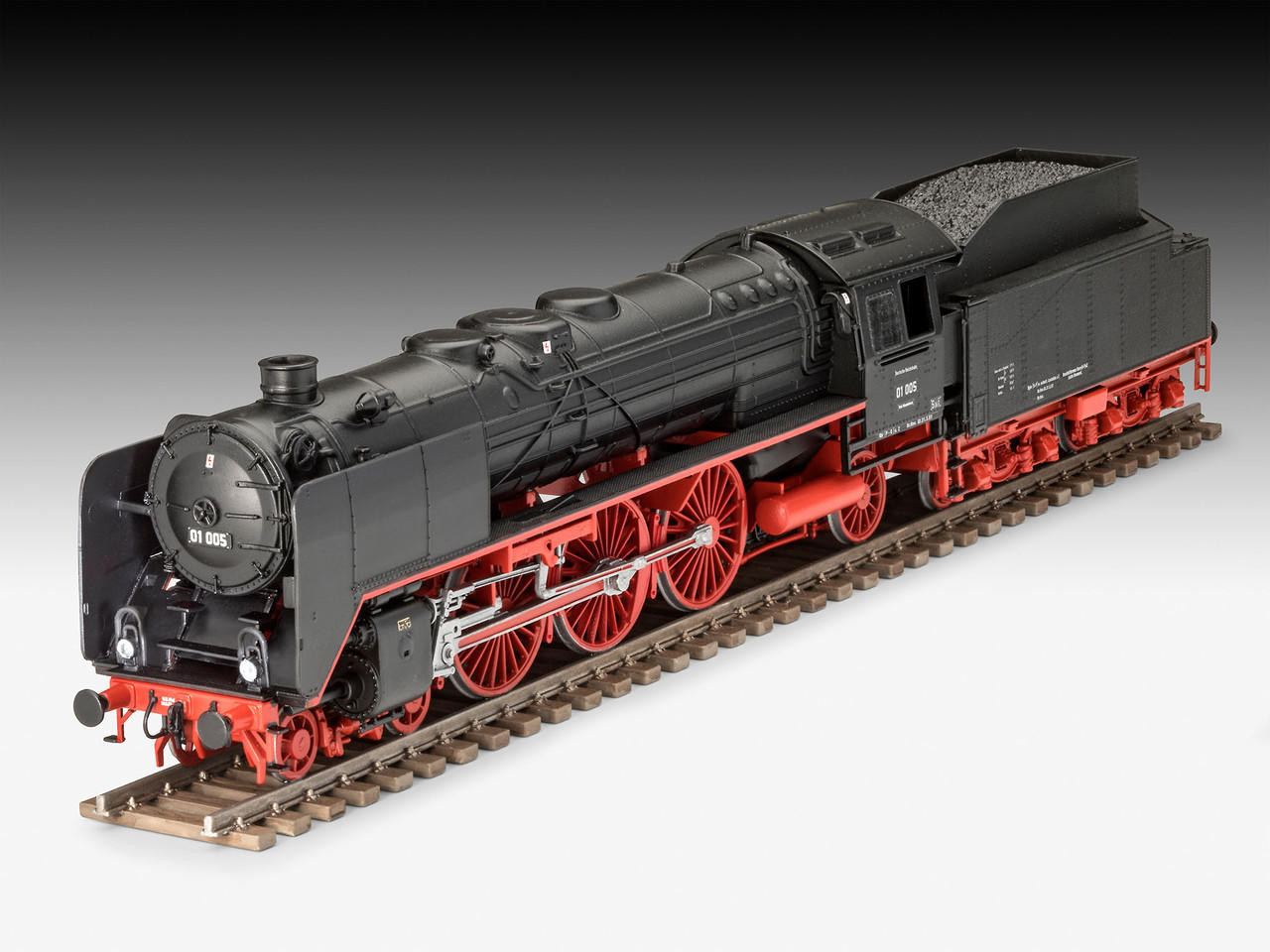 Revell Baureihe 01 HO 1/87 プラスチックモデルキット Revell 1/87 German BR01 Express Locomotive - Wonderland