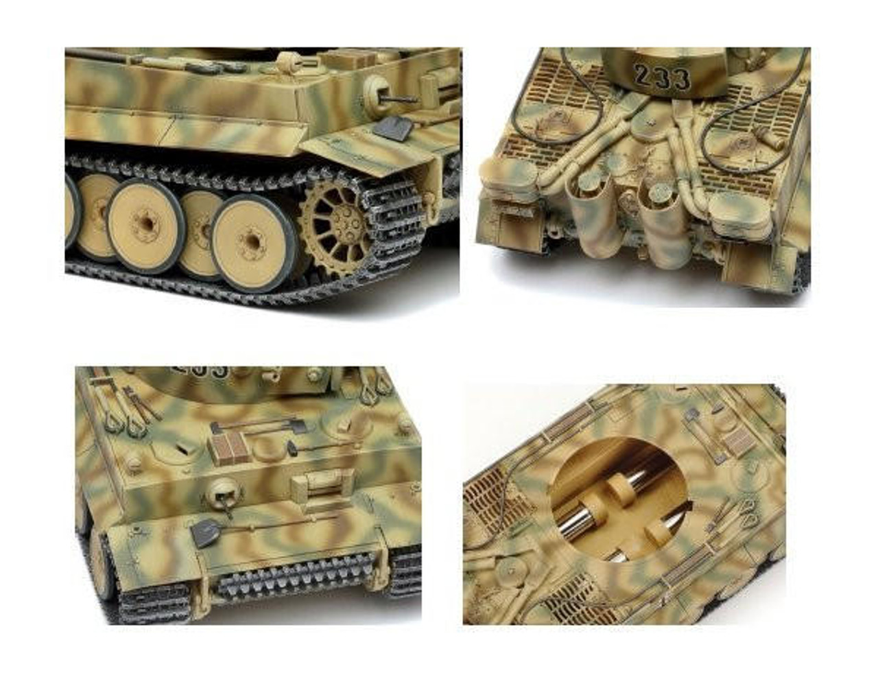 Tamiya 1/48 German Heavy Tank Tiger I Early Production Eastern Front 32603