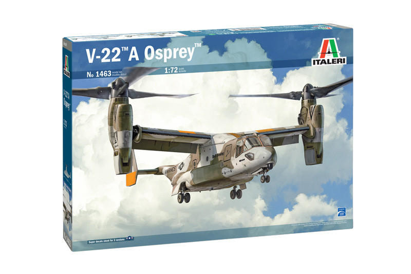 Italeri 1/72 Bell Boeing V-22A Osprey - Wonderland Models | IT1463