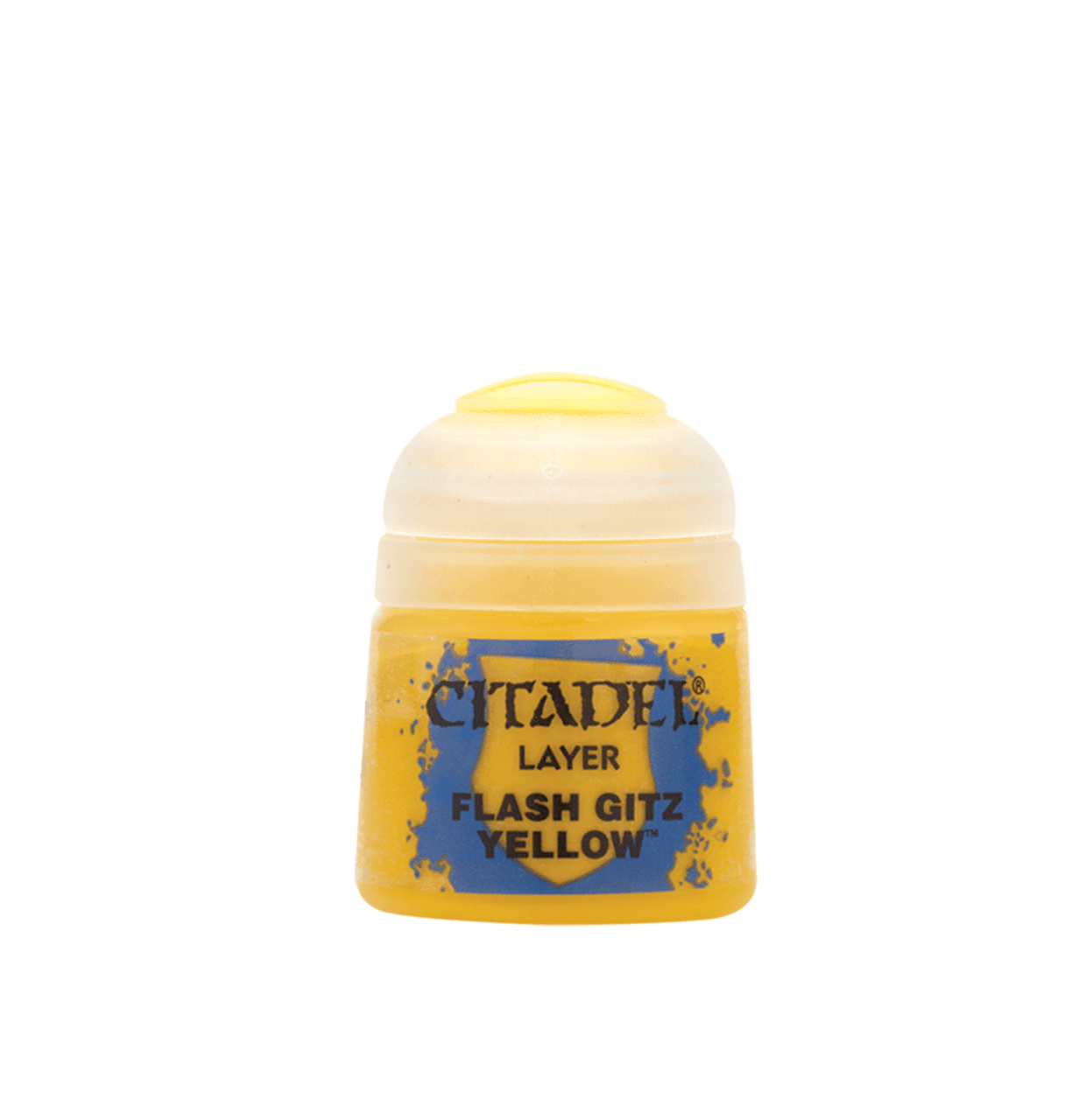 Citadel Colour 12ml Layer Flash Gitz Yellow Acrylic Paint - Wonderland ...
