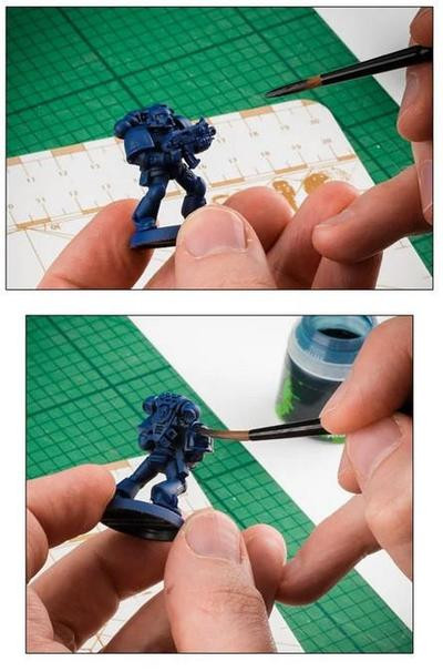 Citadel STC Shade Brush - Large Synthetic Brush For Miniature Painting