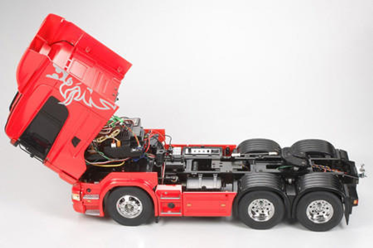TAMIYA Scania R620 6×４HIGHLINE 完成品 Tamiya 1/14 Scania R620 Highline Blue Edition EP