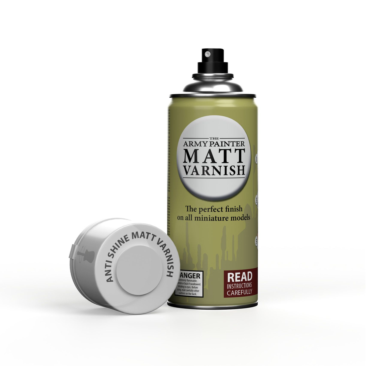 Paint Factory 1750PR Clear Matt Varnish Spray – 400ml – Wood, Metal, Concrete