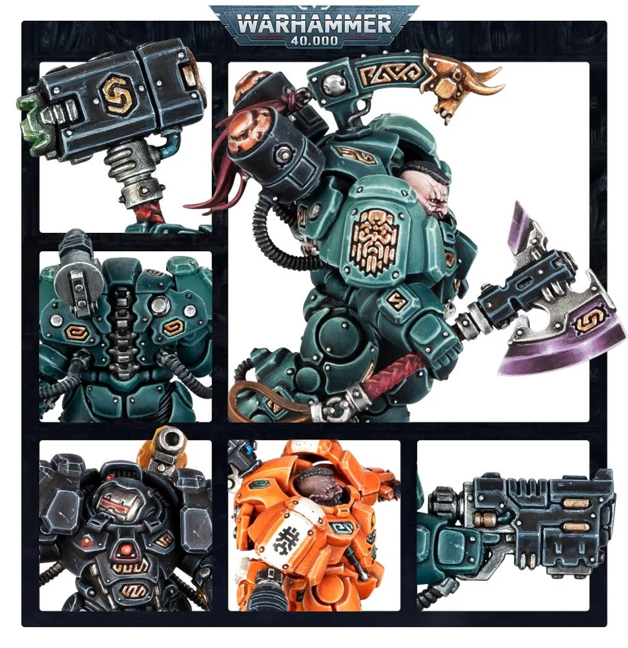 Games Workshop Leagues of Votann The Ancestors' Wrath Einhyr Champion  Limited Edition - Wonderland Models, GW69-18