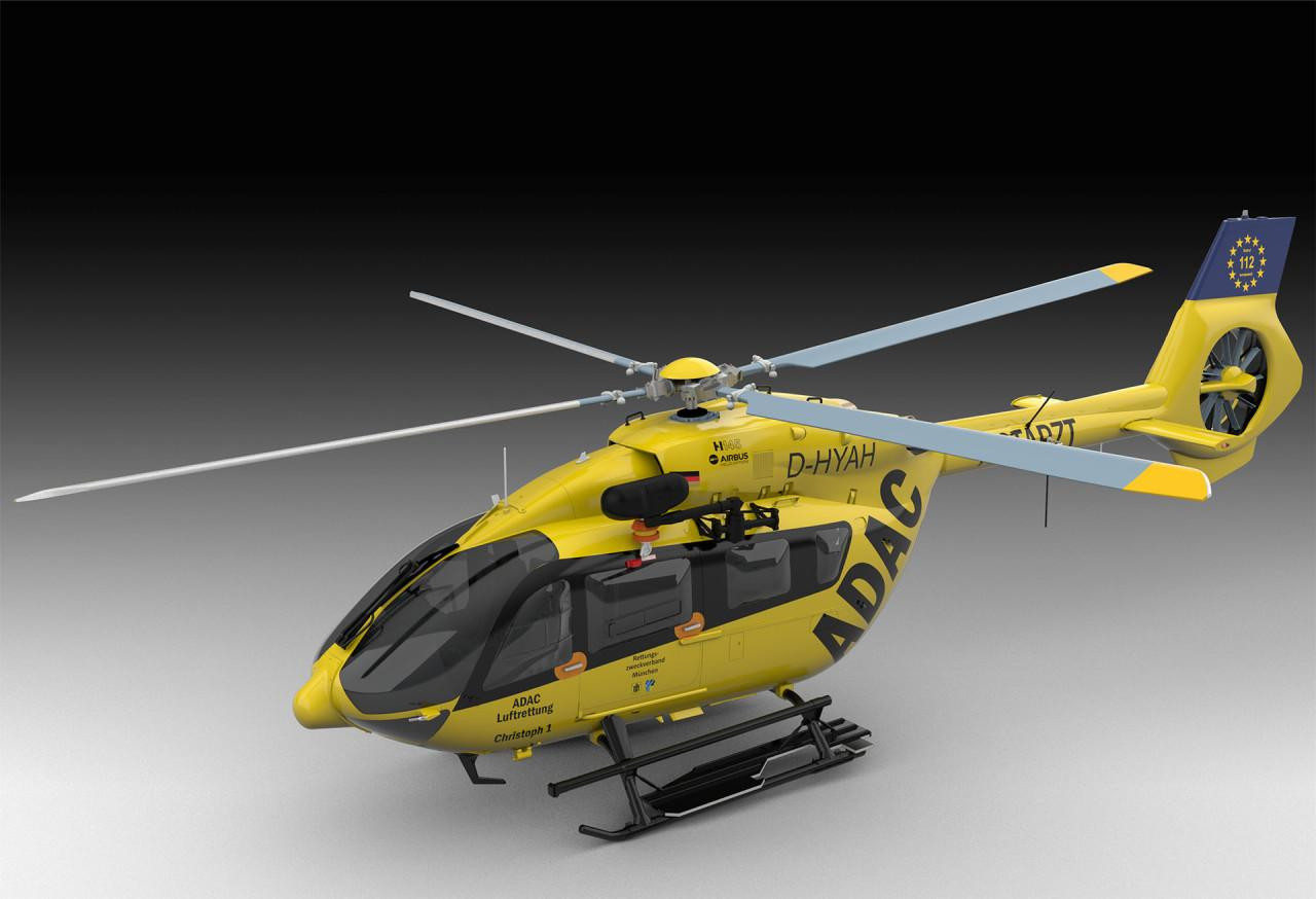 Revell 1/32 Airbus H145 ADAC/REGA Model Kit - Wonderland Models