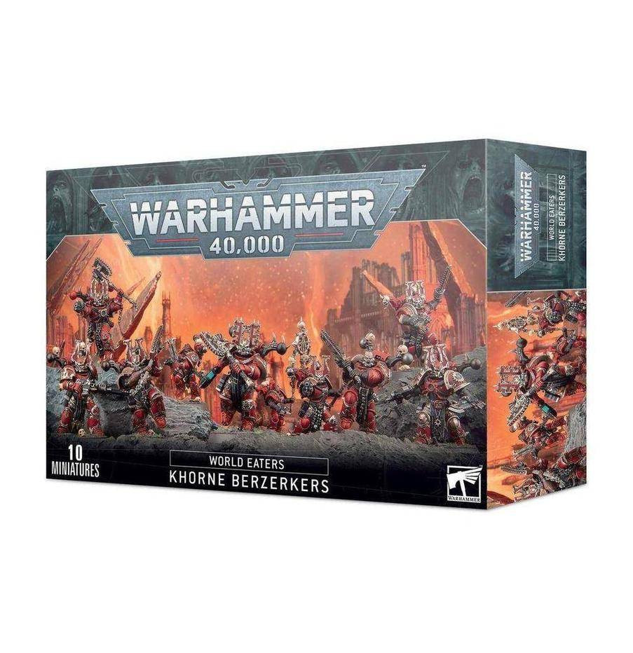 Games Workshop Warhammer 40,000 - World Eaters - Khorne Berzerkers