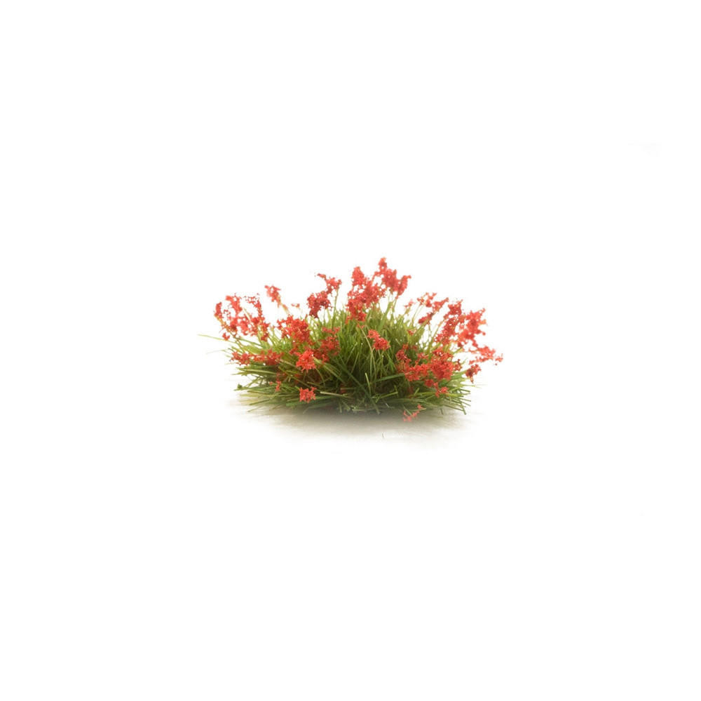Tiardey Flower Grass Tufts Set – 28 Stück, Blauer Strauch, Für Dioramen, Modellbahn & Sandtisch