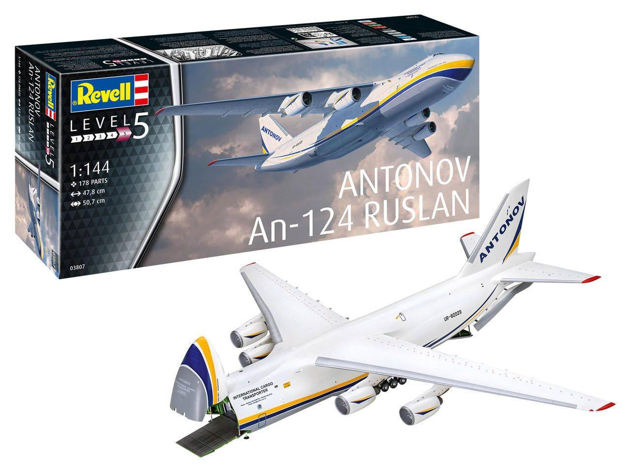 Revell 1/144 Antonov An-124 Ruslan - Wonderland Models | RV03807
