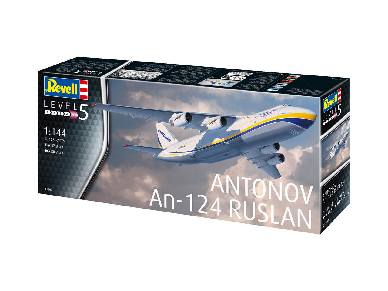 Maquette Avion Antonov An-124 Ruslan - Revell 1/144 - Neuf Sous Blister