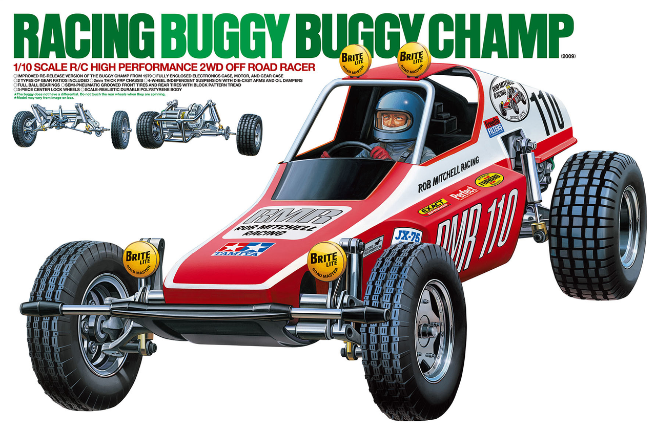 Tamiya RC Buggy Champ Racing Buggy Rough Rider Model Kit