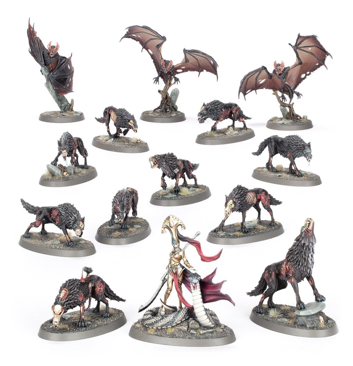Games Workshop Age of Sigmar Soulblight Gravelords - Fangs of the Blood  Queen